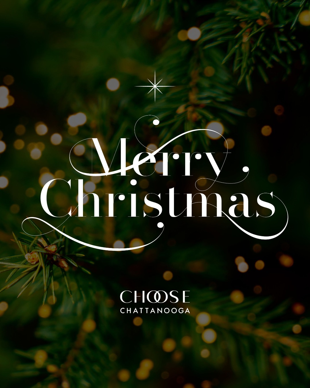 From the Choose Chattanooga® family to yours, we wish you all a Merry Christmas filled with joy and local holiday cheer! 🎄 May your holidays be as bright as our city’s spirit.