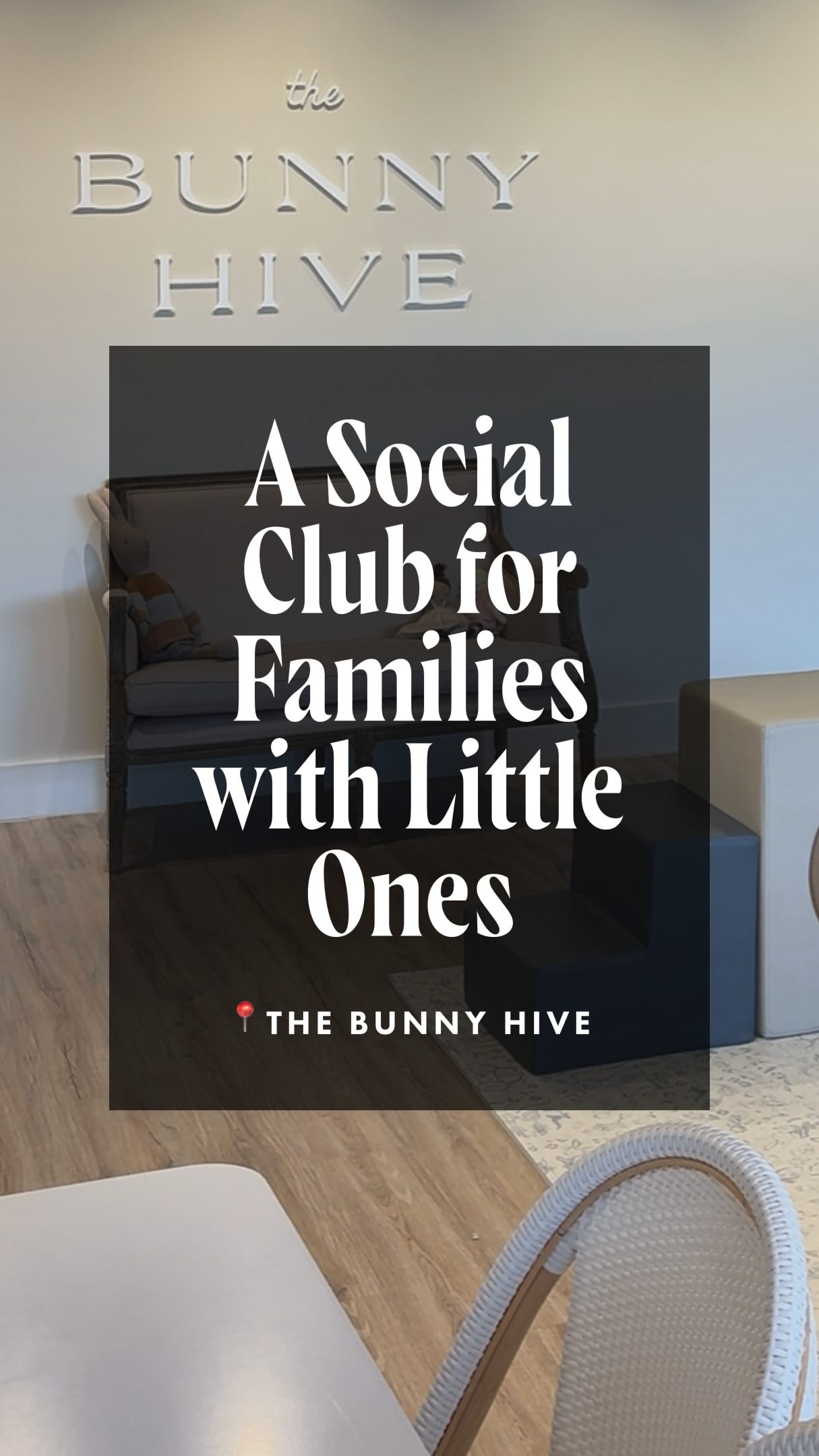 Welcome to the Bunny Hive! Check out this unique space in Northshore to build community and connection. ☀️ @thebunnyhivechatt