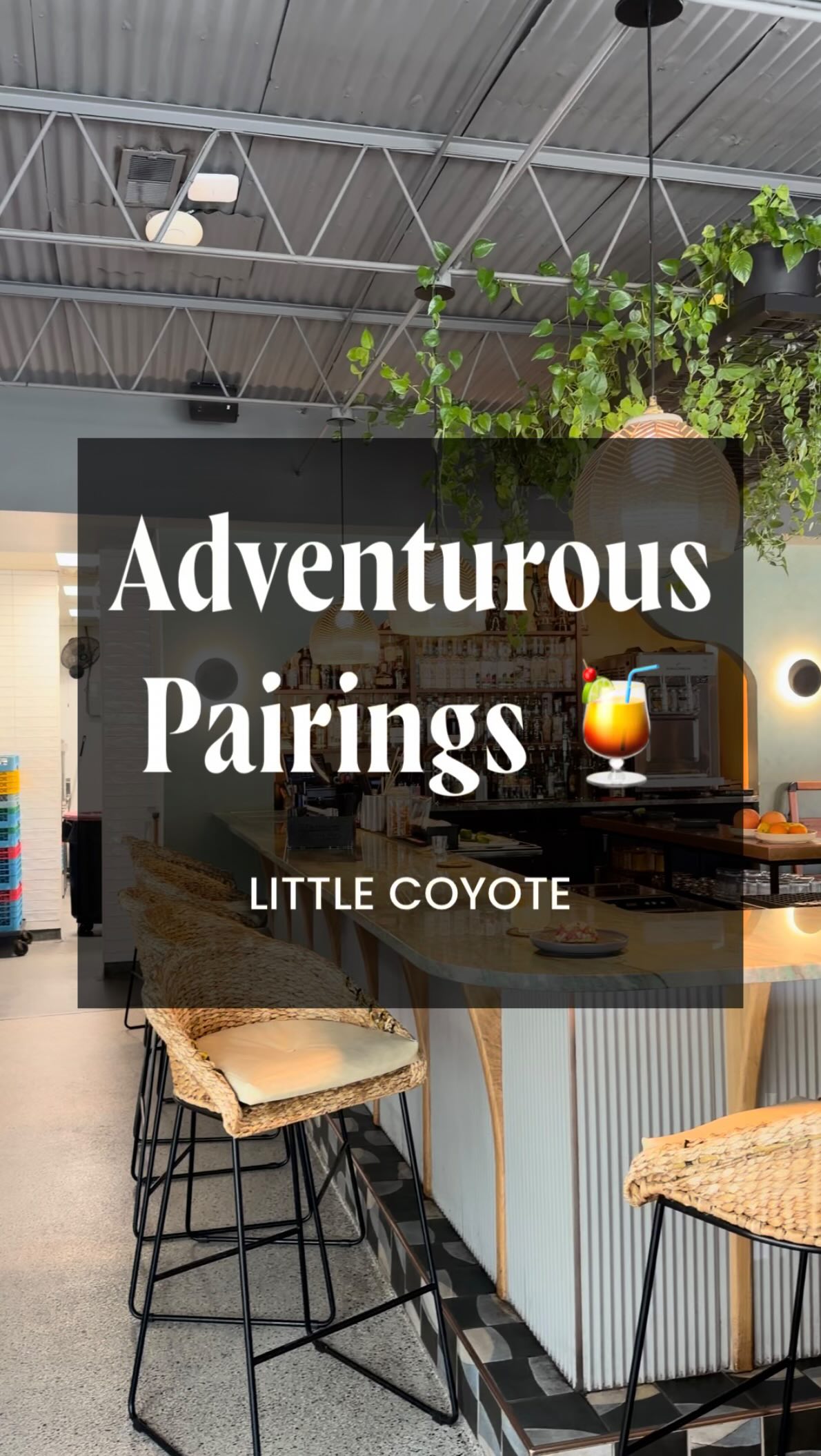 Ease into the fall season with this refreshing pairing from @littlecoyotetn! Send this to a friend who’d love to try a tuna tostada paired with a top-shelf margarita. 🍹