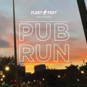 Fleet Feet Pub Run Logo