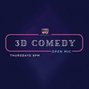 3D Comedy Logo