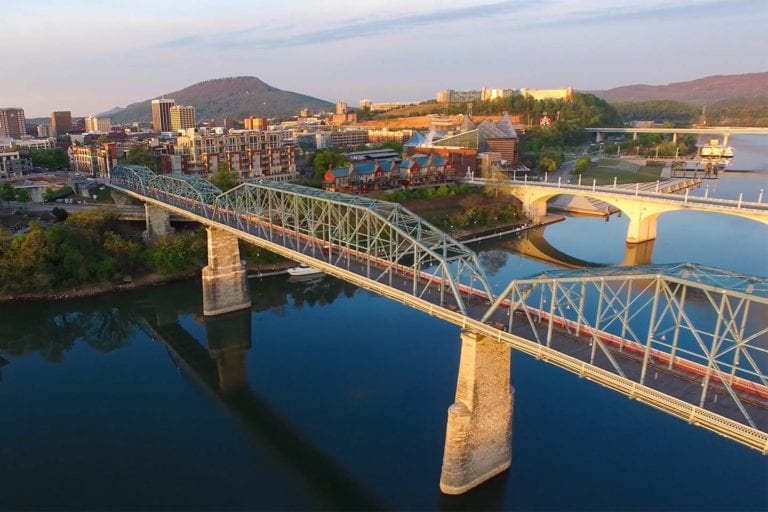 Chattanooga on the Tennessee River