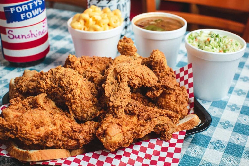 Champy's Fried Chicken and sides