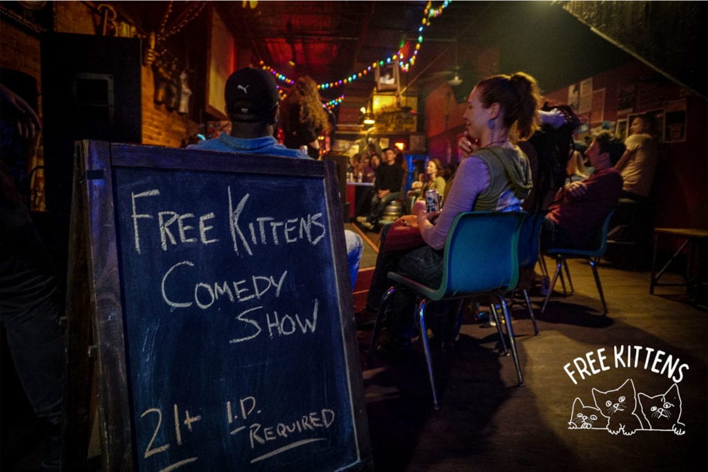 Free Kittens Comedy Show at JJ's Bohemia