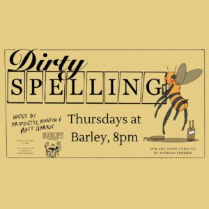 Dirty Spelling Bee graphic