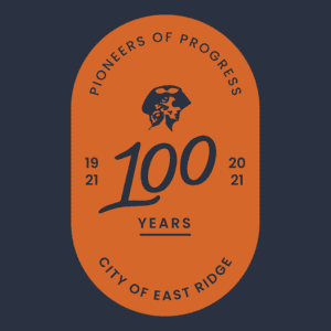 East Ridge Centennial logo