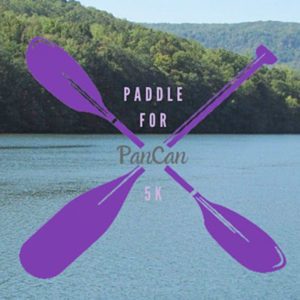 Paddle for PanCan 5K Logo