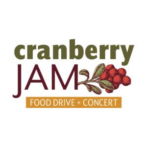 Cranberry Jam Food Drive and Concert Logo
