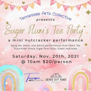 sugar plum's tea party graphic