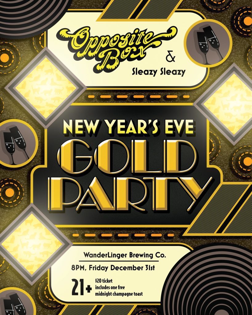 Wanderlinger New Year Gold Party