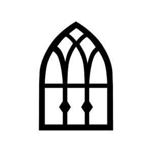 Stained Glass Window Icon