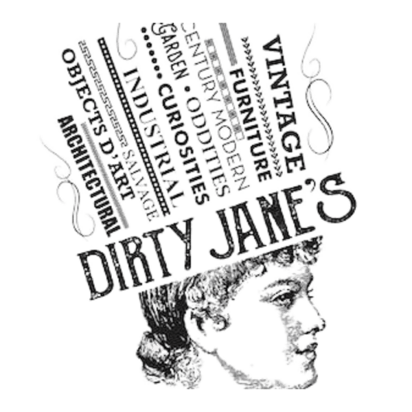 Dirty Jane's Antiques Logo