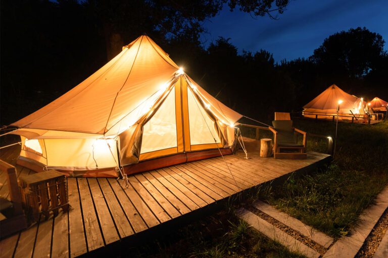 Unique stays in Chattanooga with vacation rental tent camping.