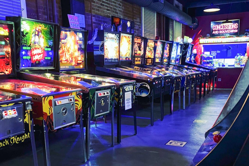 Chattanooga Pinball Museum is a good place to take your weekend house guests this winter.