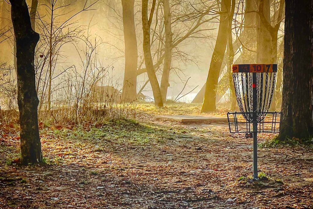 Disc golf hole DISCover Disc Golf Courses in Chattanooga