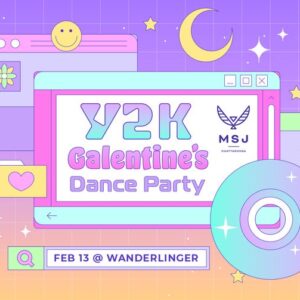 Y2K Dance Party Event Logo