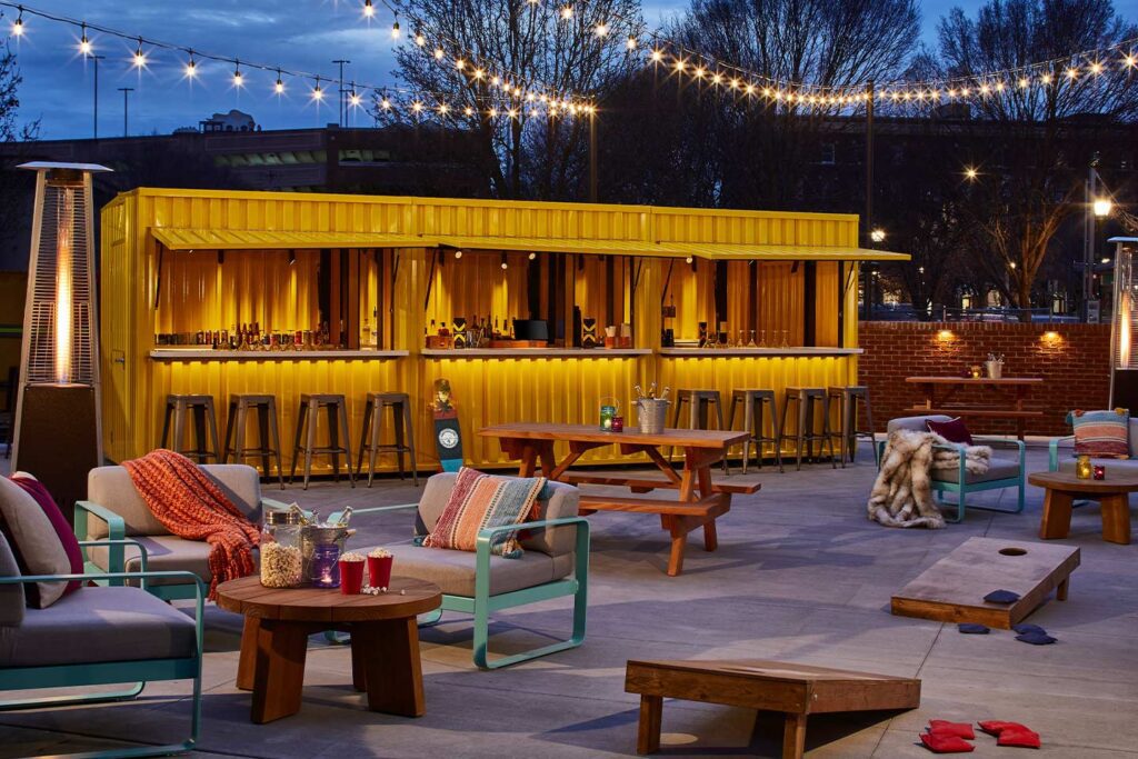 Moxy Chattanooga Container Bar