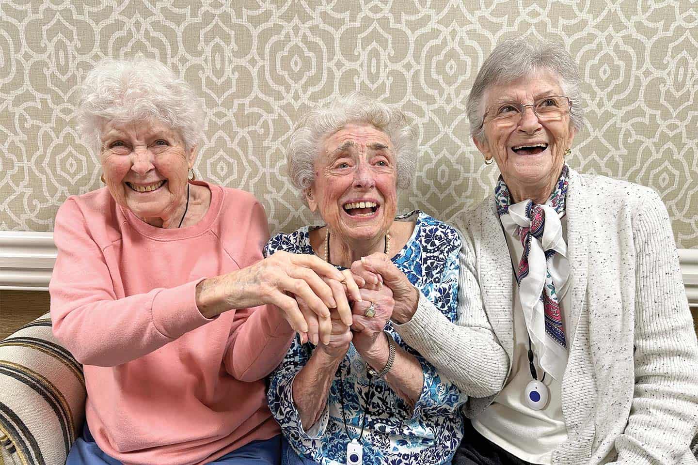 ladies at Morning Pointe Senior Living