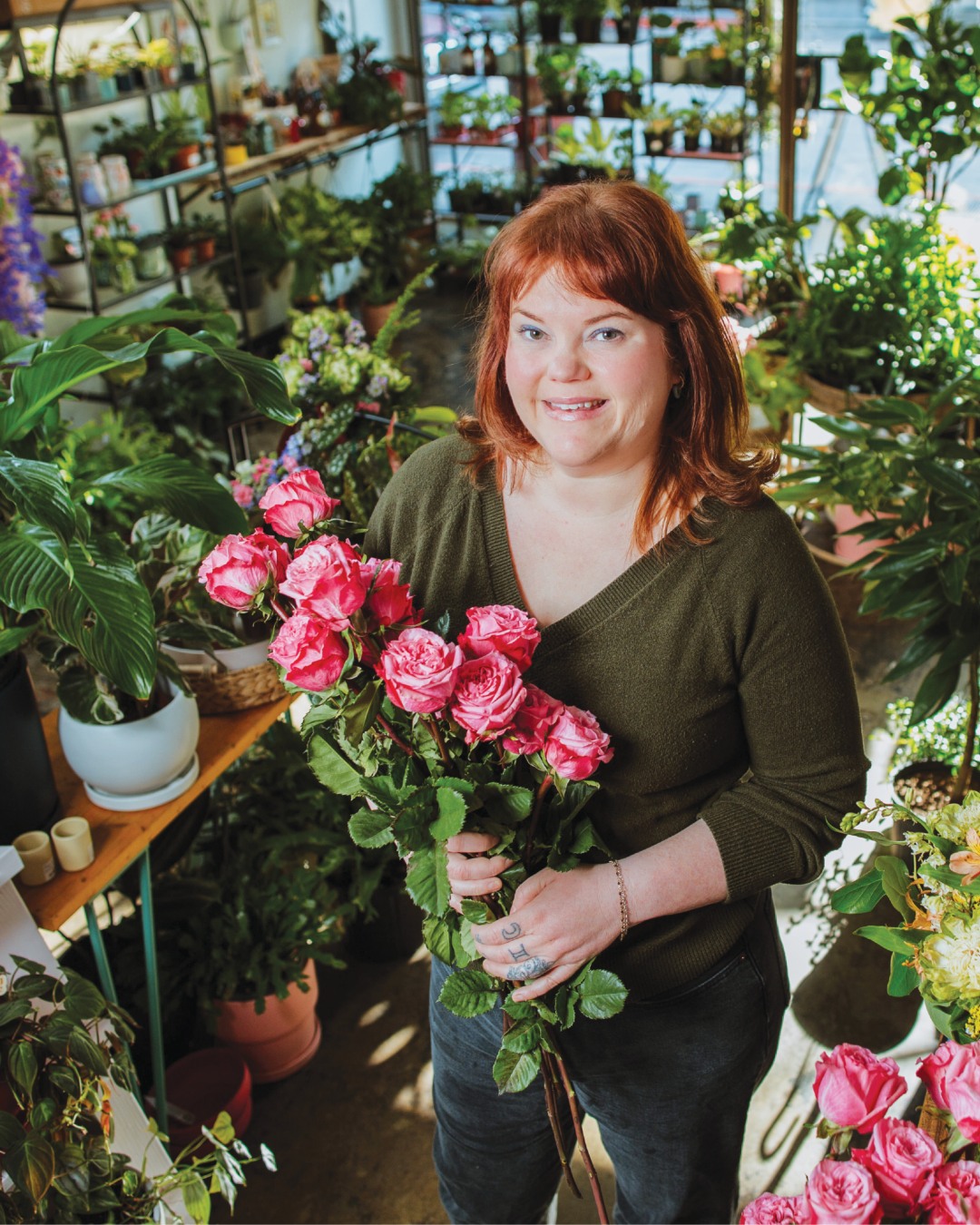 Founded in 2015, Fox & Fern Botanical Styling arranges flowers for weddings, birthdays, and everything in between. 💐 Stop by their location in West Village to order a bouquet or peruse their selection of florals.
