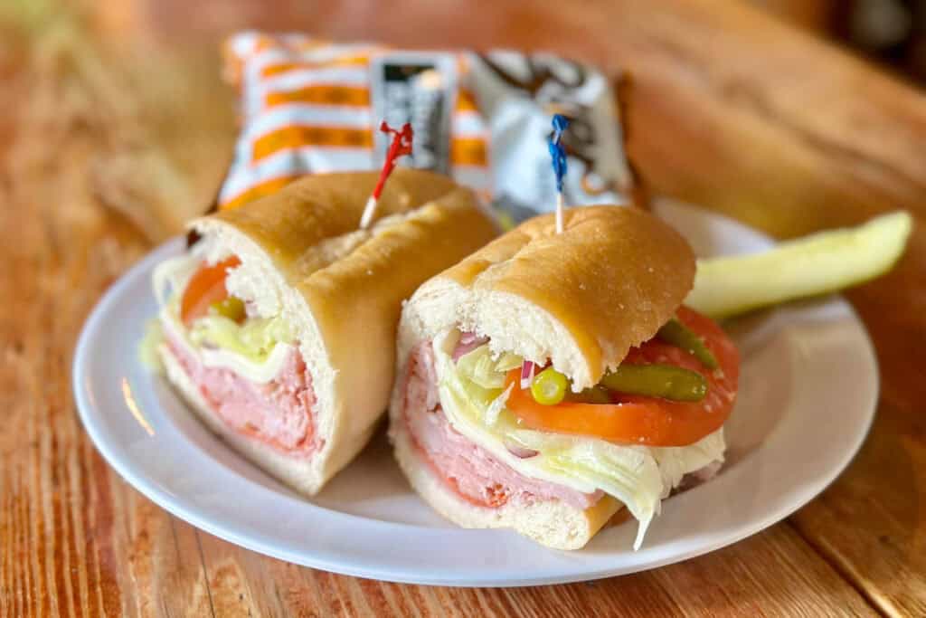 ham and swiss sandwhich from picklebarrel