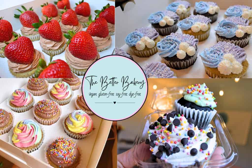 multiple different creative pastries made by better bakery in red bank chattanooga