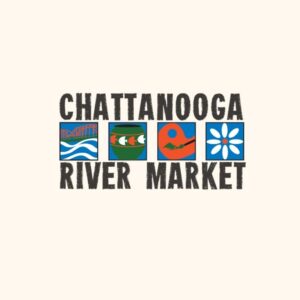 logo describing a river market in chattanooga.