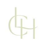 Light green logo featuring intertwined letters "C," "H," and vertical lines, set against a white background.