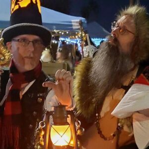 dark christmas market