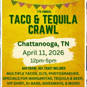 Taco and tequila crawl