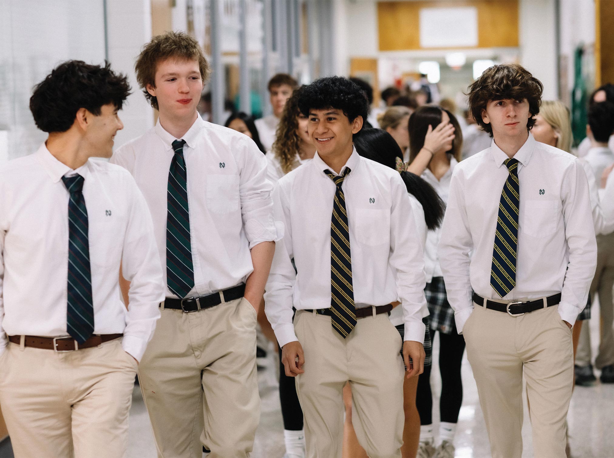 Notre Dame High School Students