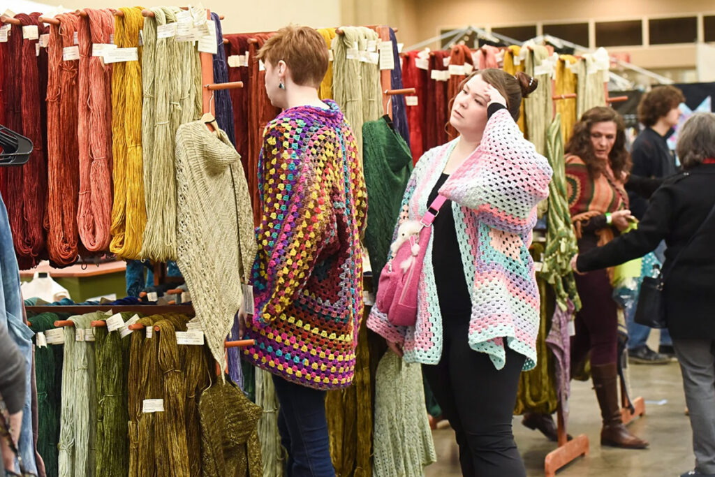 Scenic stiches fiber festival