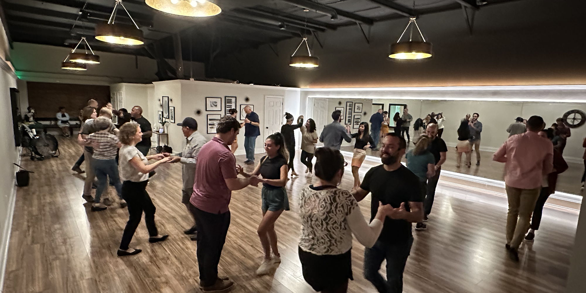 salsa dancing