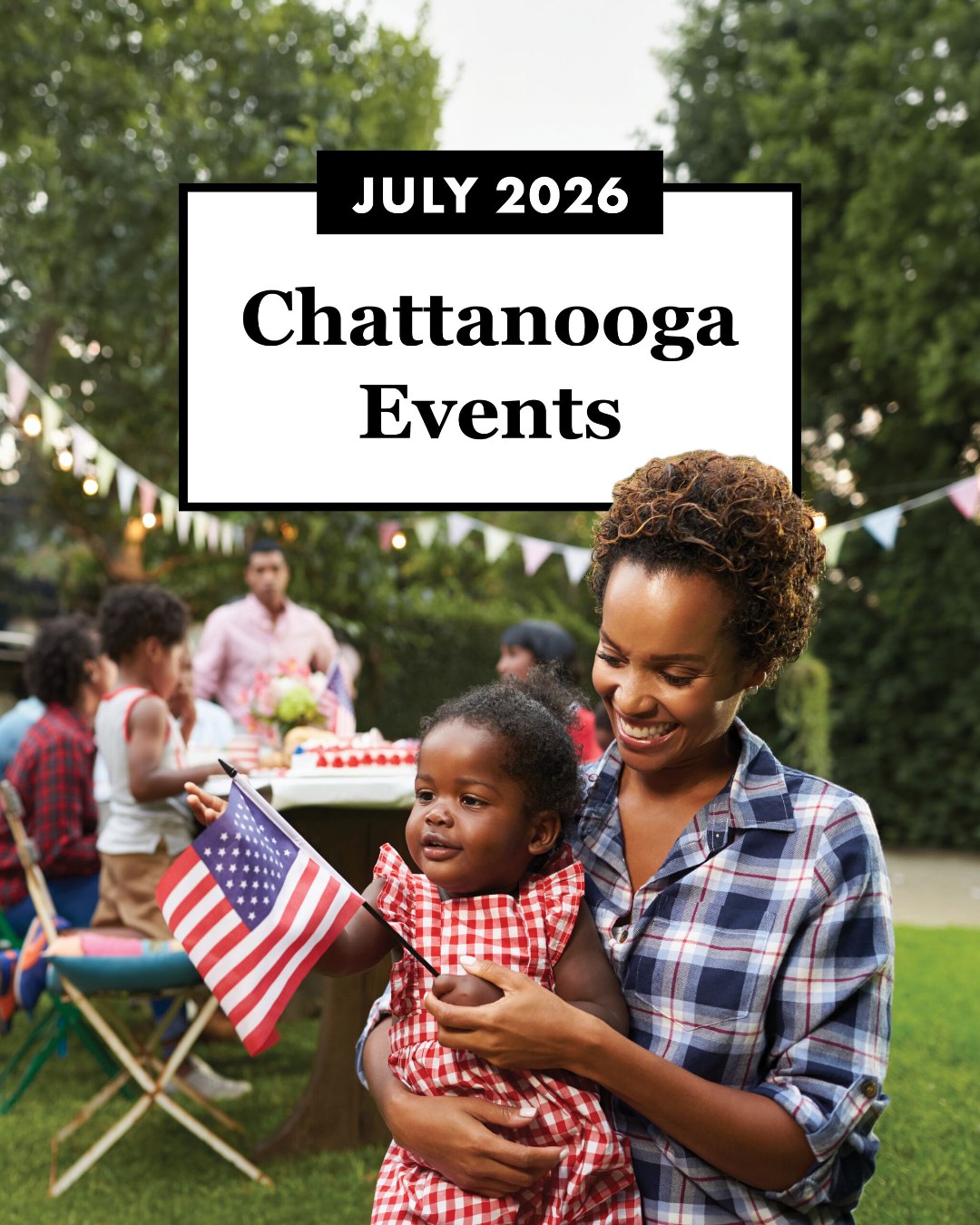 Looking for fun events in Chattanooga this month? We’ve got you covered! Here are just a few of the events you can attend in July:

🦒 Q ‘n Brew
📍 @chattanoogazoo
📅 July 11

🐟 Fish + Sips
📍 @tennesseeaquarium
📅 July 18

🏮 Chattanooga @waterlanternfestival
📍 Chester Frost Park
📅 July 25

Head to our website at the link in our bio for our full list of events and celebrations happening in July!