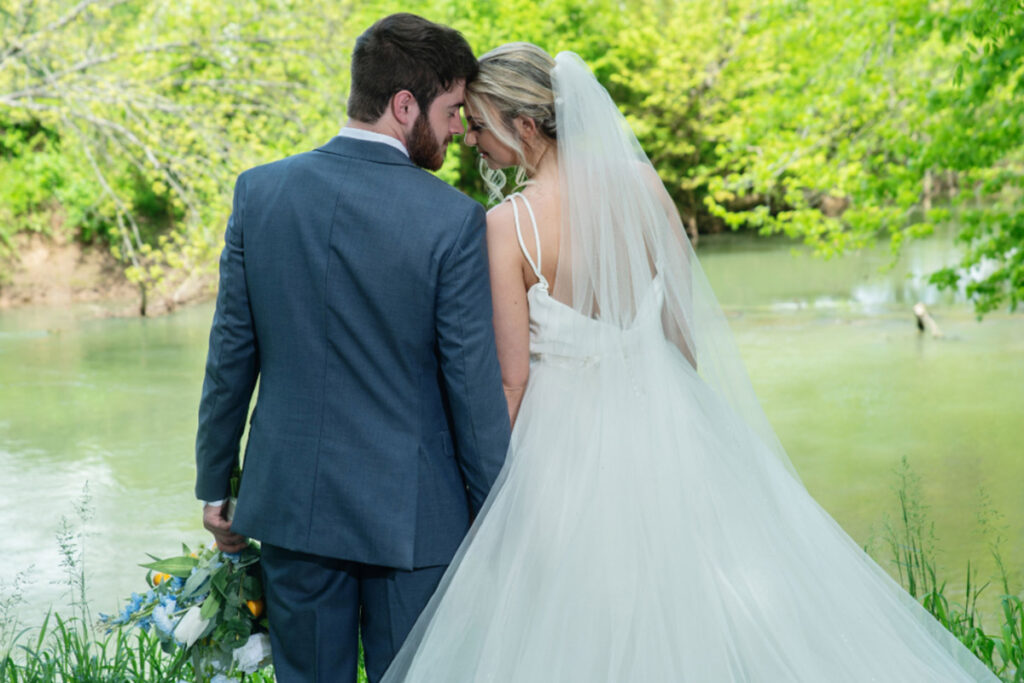 bride and groom at valley venues