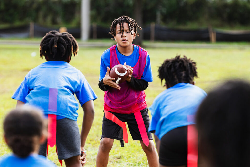 childrens football camp