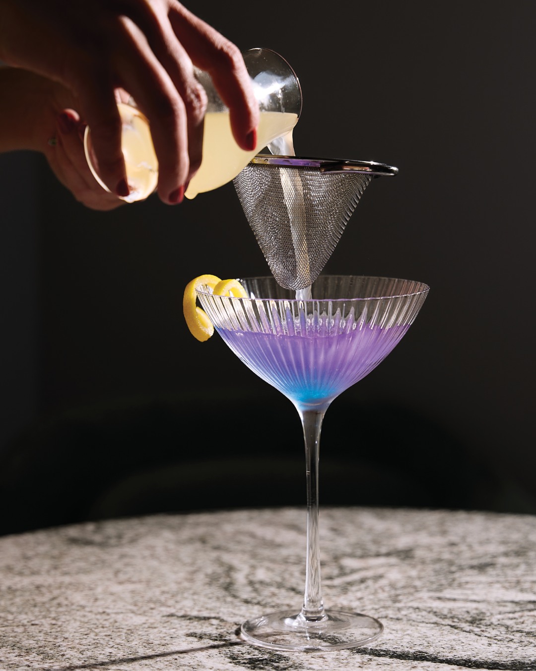 Calling all cocktail lovers! 🍸 Head to Iris (located atop The Waymark) to try the Neon Skyline, made with Hendrick's gin, sparkling sake, and just a touch of color-changing magic.

📸 @steadfastimages