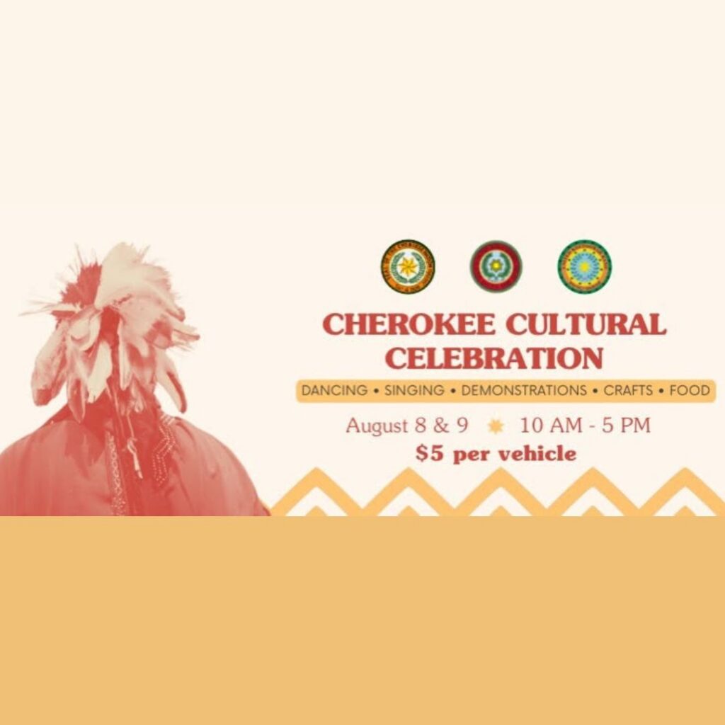 Cherokee Cultural Celebration Event Graphic