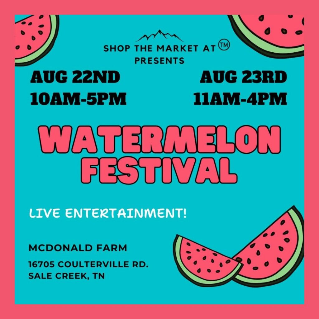 Watermelon Festival event graphic