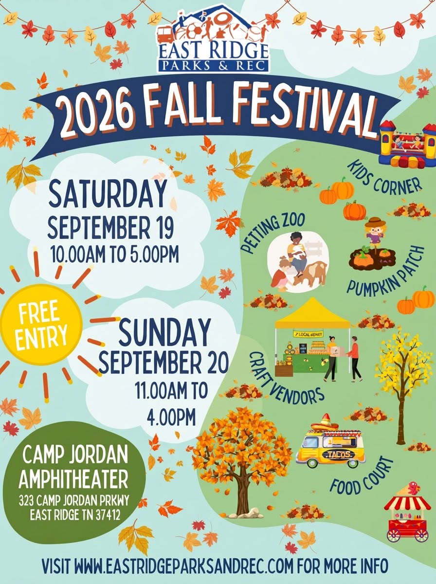 East Ridge Fall Festival — Family fun in Camp Jordan · East Ridge, TN