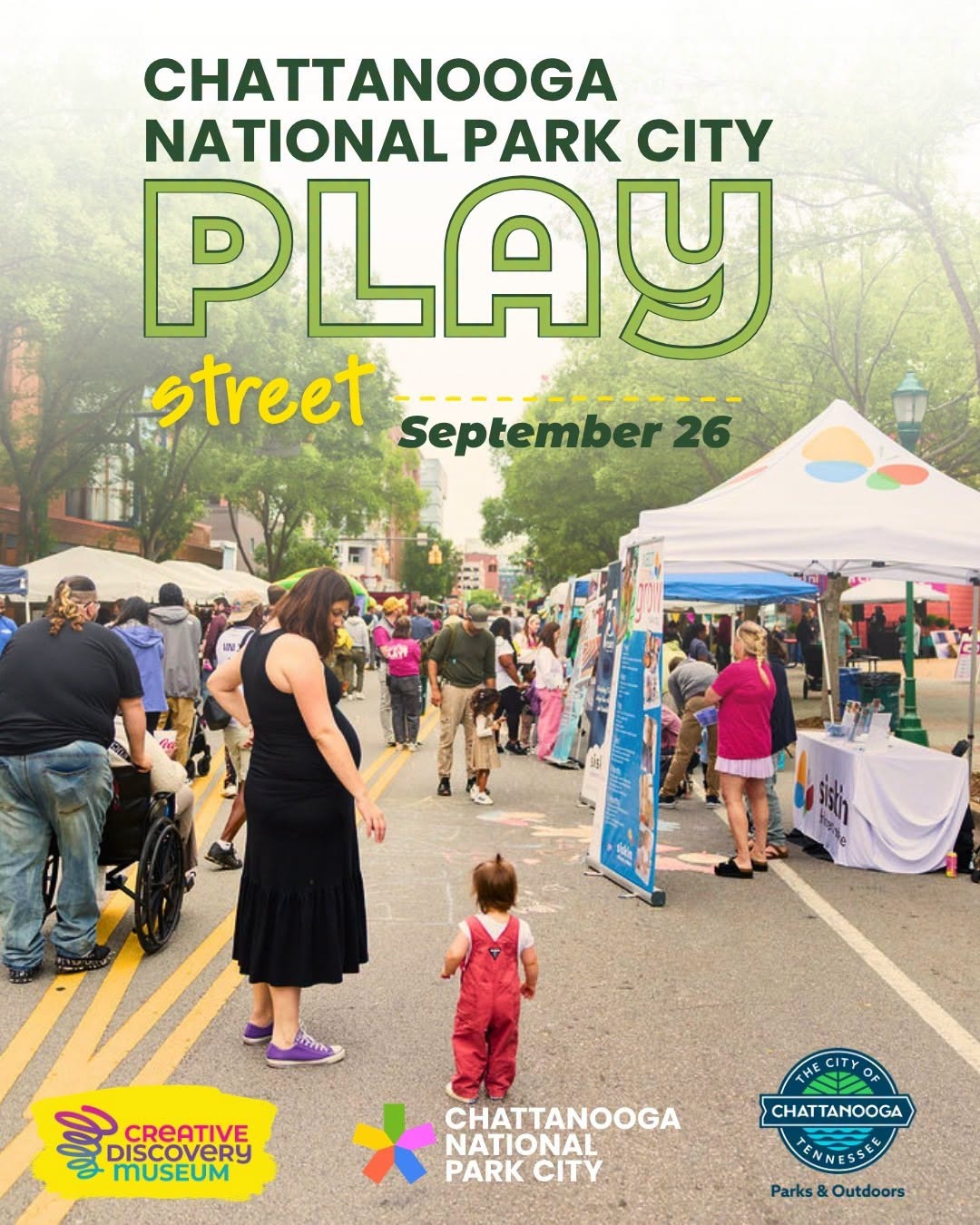 Chattanooga National Park City Play Street — Family fun in Creative Discovery Museum · Chattanooga, TN