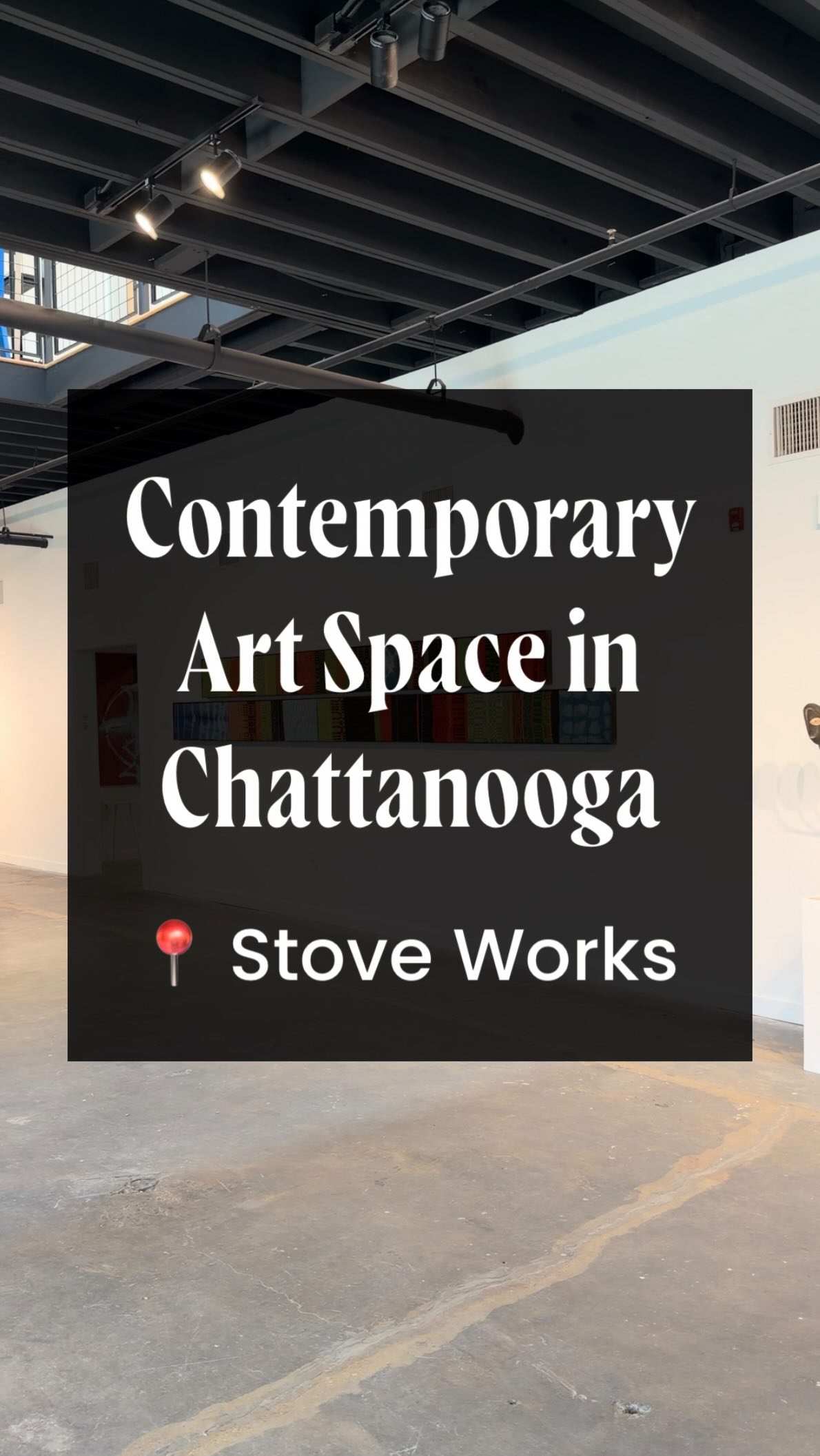 If you’re in the Chattanooga area, don’t miss out on @stove_works, a 27,000-square-foot contemporary art space with lots to offer! Stove Works is on a mission to encourage conversations, inspire reflection, and provide opportunities through their three core programs: Residency, Exhibitions, and Education. Tag an art lover in the comments, and get curious about this local gem! 🎨