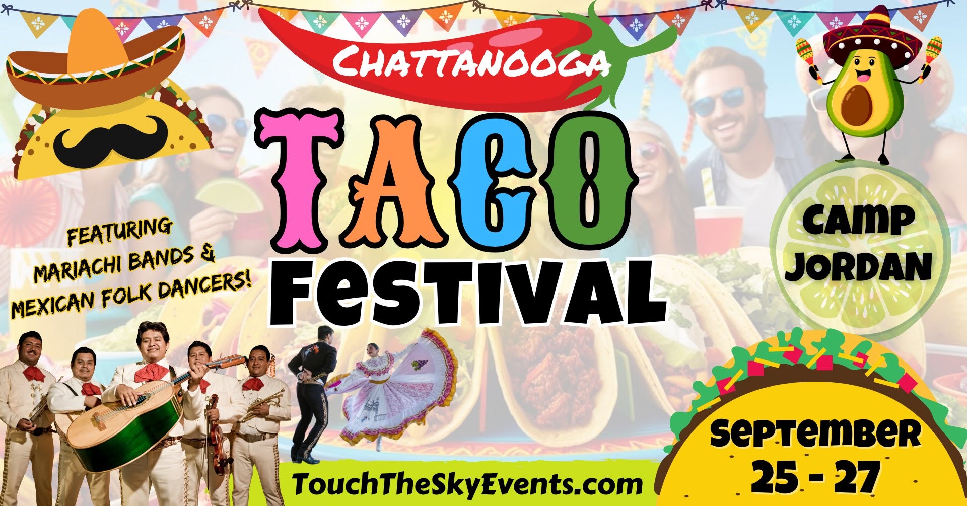 Chattanooga Taco Festival — Family fun in Camp Jordan · East Ridge, TN