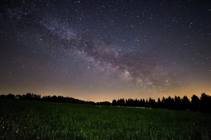 night sky with stars